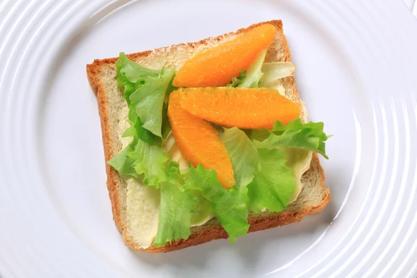 Vegetarian sandwich — Stock Photo, Image