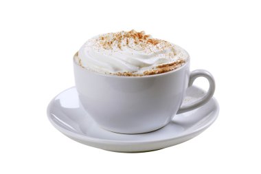 Cup of cappuccino clipart