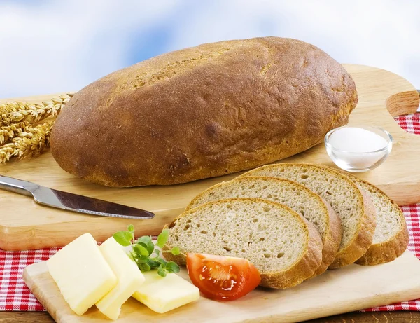 Kontinentální chléb — Stock fotografie