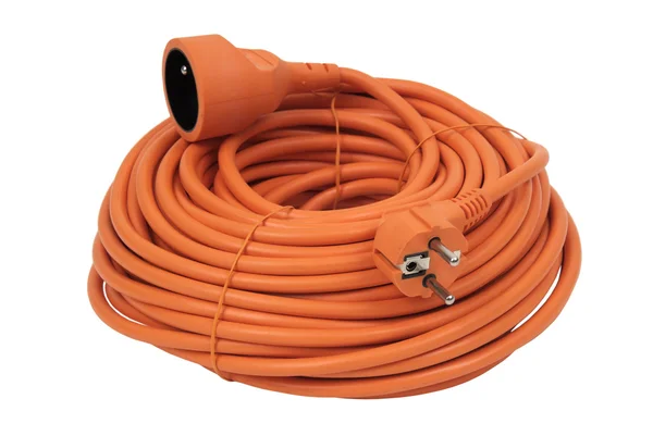 Coiled Extension Cord — Stock Photo, Image