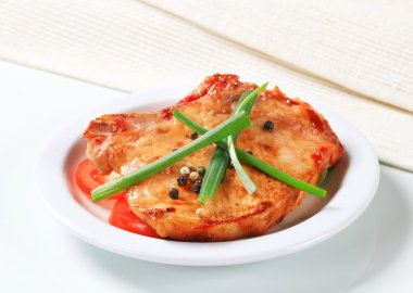 Baharatlı Domuz pirzola