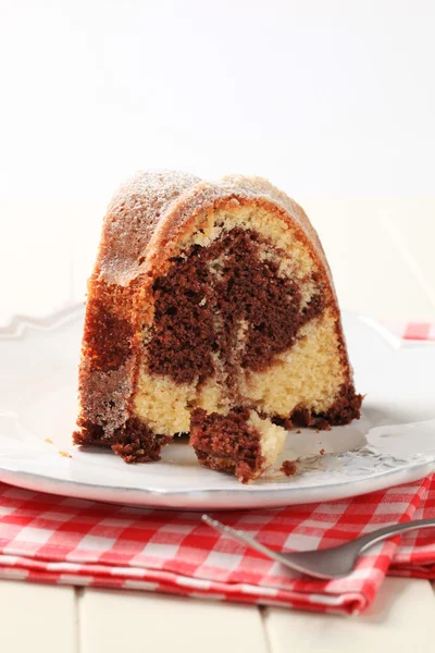 Marmeren cake — Stockfoto