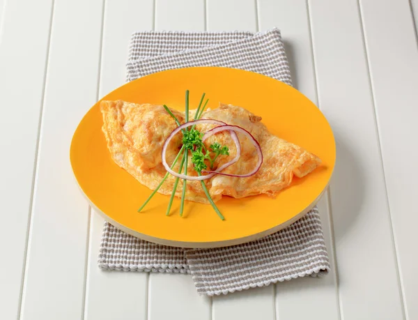 Egg omelet — Stock Photo, Image