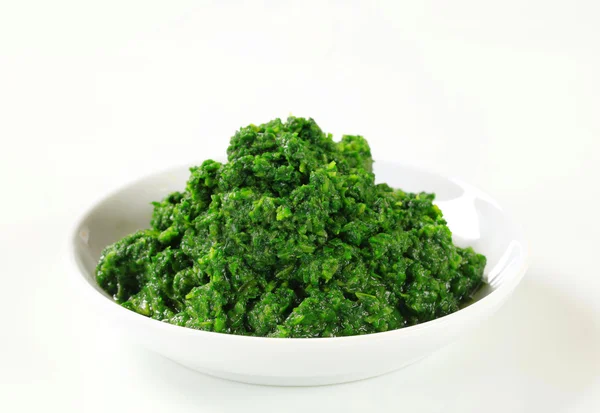 Chopped spinach — Stock Photo, Image