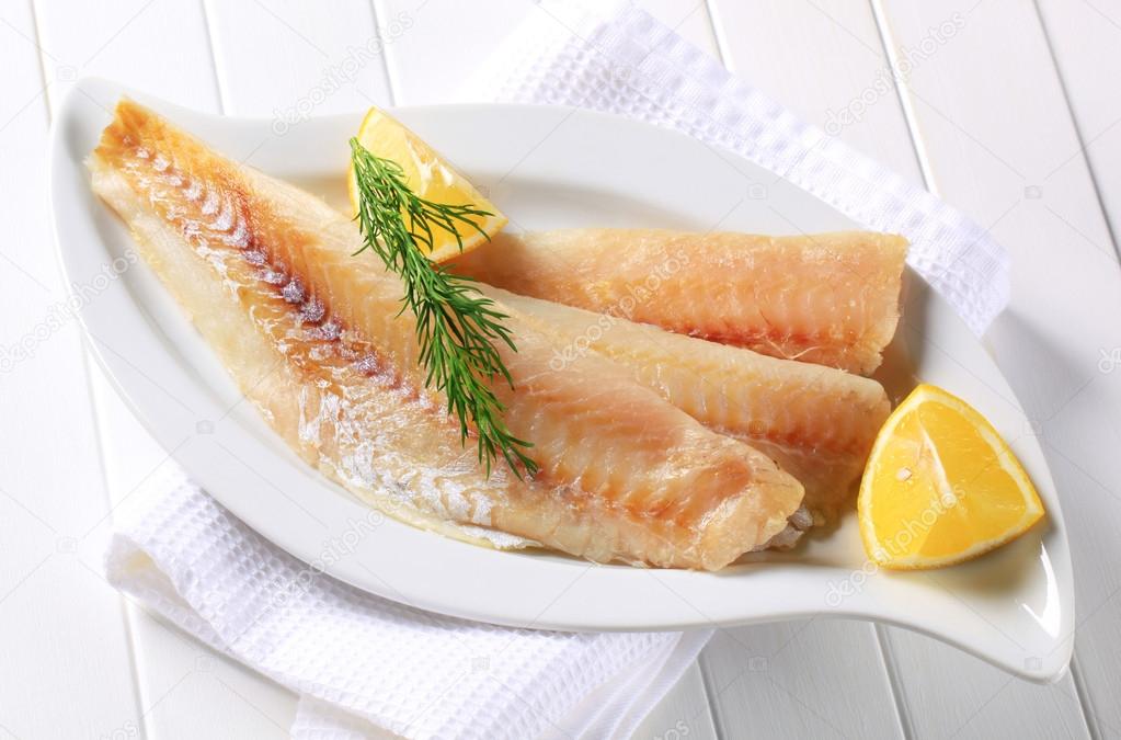 White fish fillets