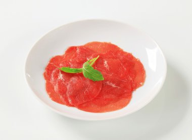 sığır carpaccio