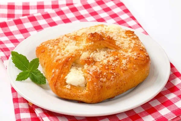 Sweet cream cheese pastry — Stock Photo, Image