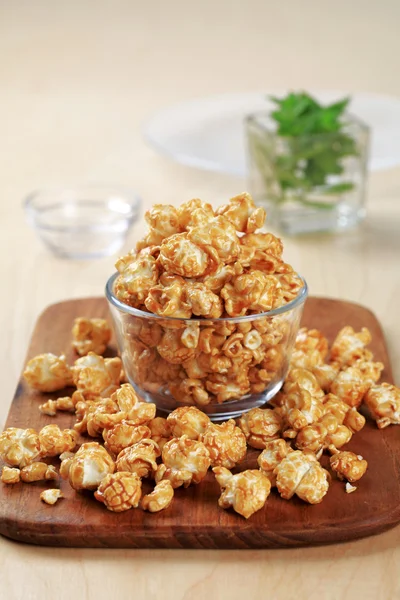 Toffee popcorn — Stock Photo, Image