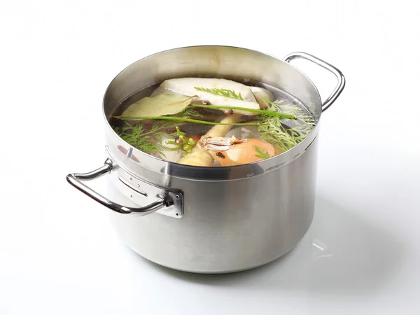 Soup preparation — Stock Photo, Image