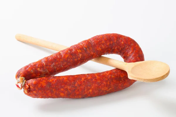 Saucisse sèche épicée — Photo