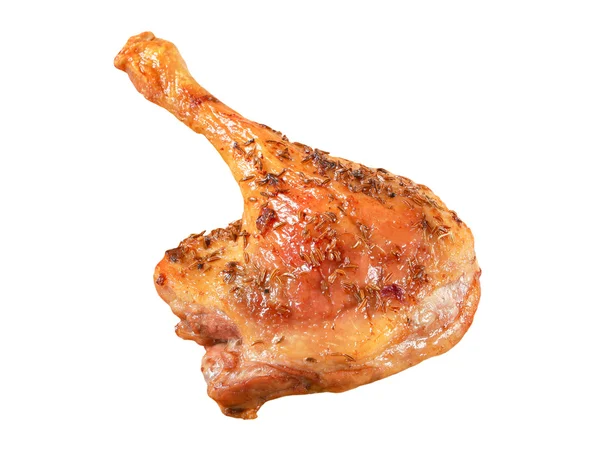 Roast duck leg — Stock Photo, Image