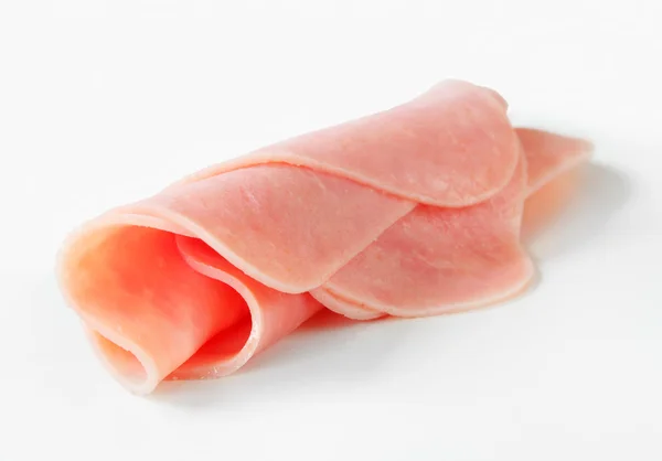 Fette laminate di prosciutto — Foto Stock