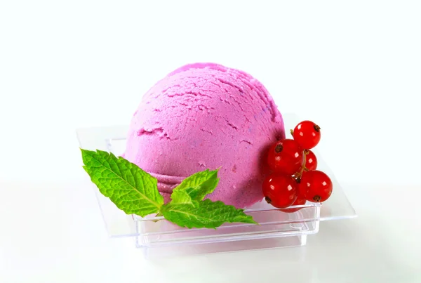 Fruit ice cream — Stock Photo, Image