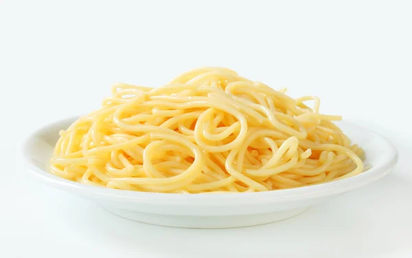 Gekookte spaghetti — Stockfoto