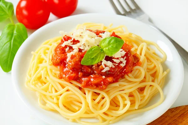 Espaguete bolonhesa Fotografias De Stock Royalty-Free