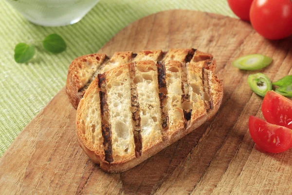 Grill toasted bread — Stock Photo, Image