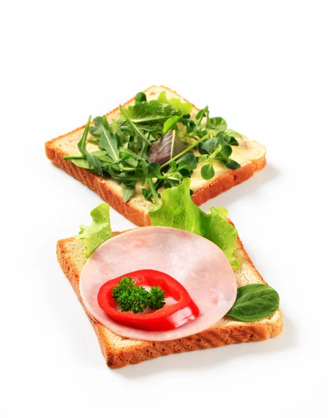 健康的なサンドイッチ — ストック写真