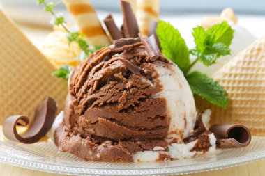 Ice cream dessert clipart