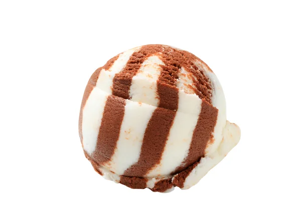 Vanilla Chocolate ice cream — Stock Photo, Image