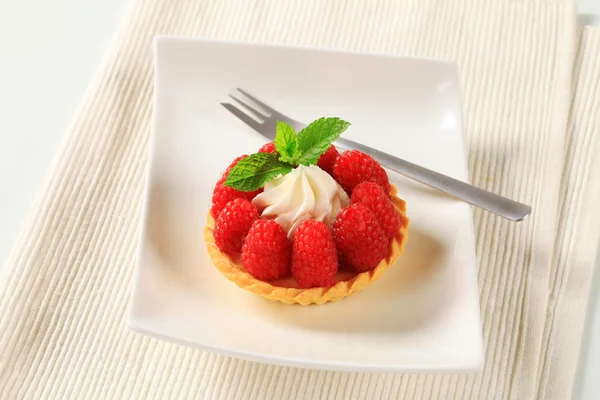 Raspberry tart — Stock Photo, Image