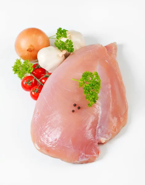 Raw turkey breast — Stock Photo, Image