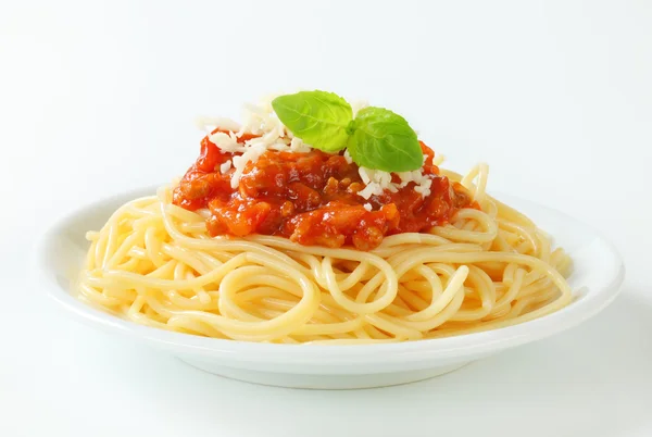 Spaghetti alla bolognese — Foto Stock