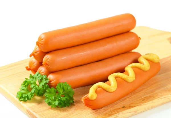 Frankfurter sausages — Stock Photo, Image