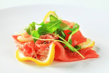 Limonlu Dana carpaccio