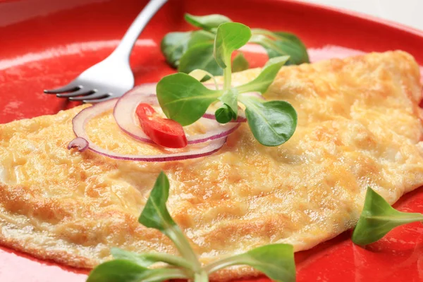 Egg omelet — Stock Photo, Image