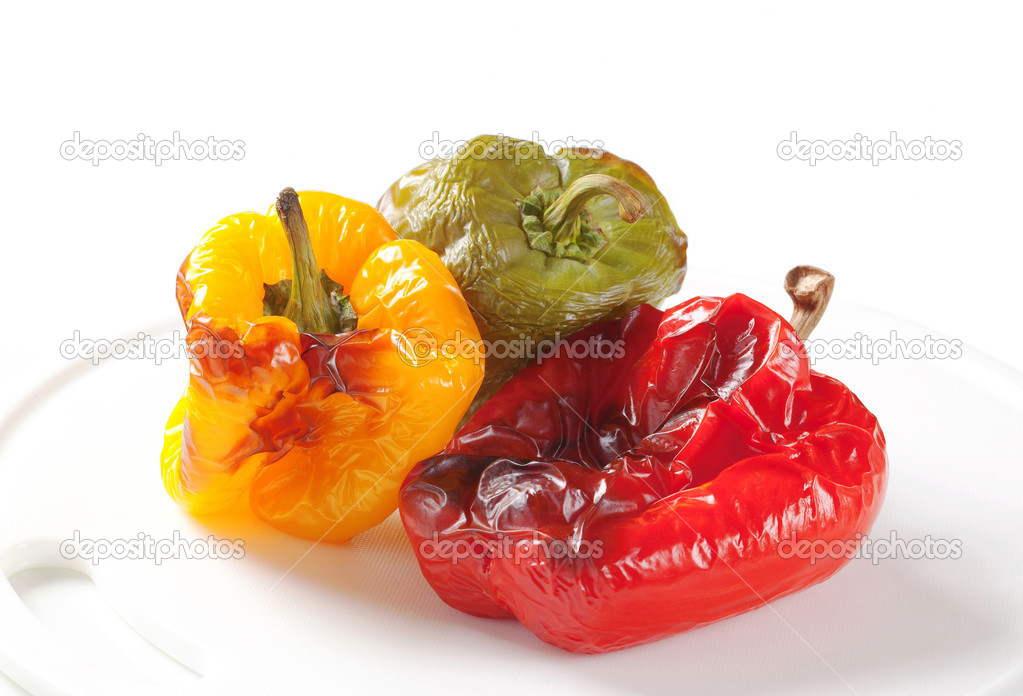 Roasted peppers