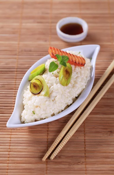 Risotto aux légumes grillés — Photo