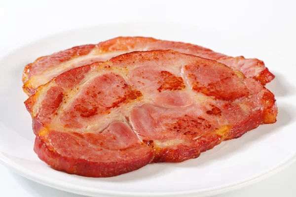 薫製の豚肉の首 — ストック写真
