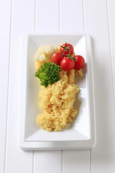 Couscous y verduras — Foto de Stock