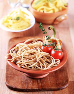 Kepekli spagetti