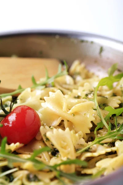 Papillon pasta insalata — Foto Stock