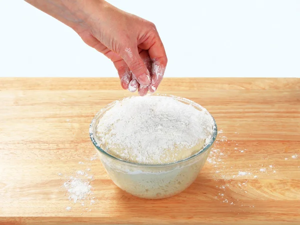 Yeast dough — Stock Photo, Image