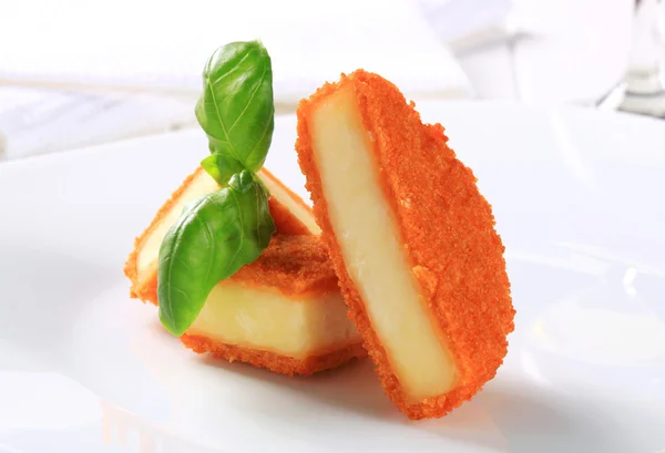 Brânză prăjită — Fotografie, imagine de stoc