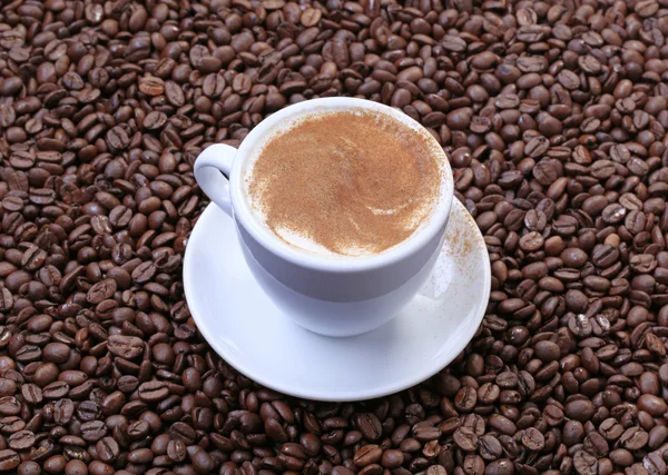 Secangkir cappuccino — Stok Foto