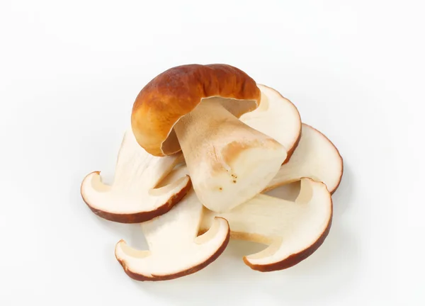 Fresh edible mushrooms — Stock Photo, Image