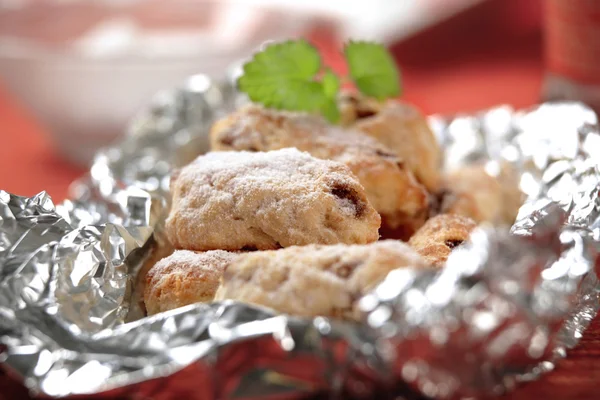 Mini Christmas stollen — Stock Photo, Image