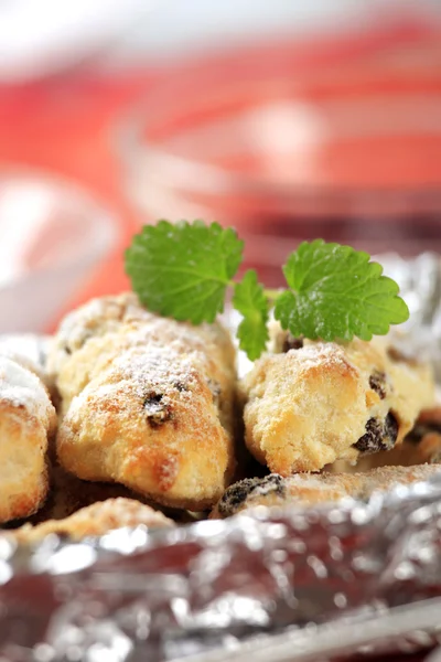 Mini Boże Narodzenie stollen — Zdjęcie stockowe