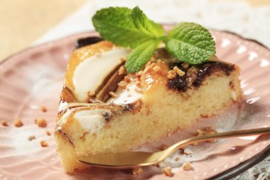 çikolata peynirli kek