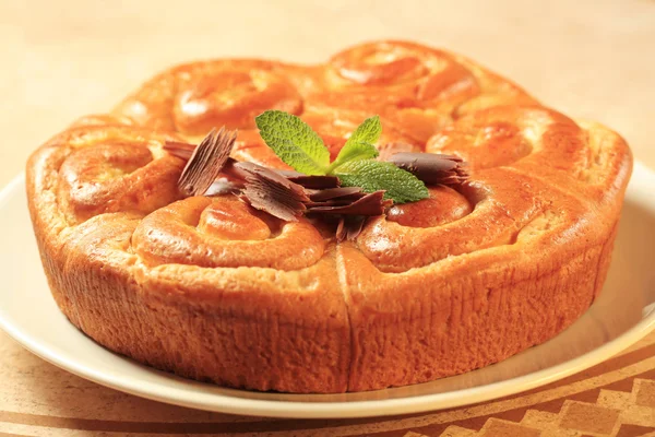 Brioche-Kuchen — Stockfoto