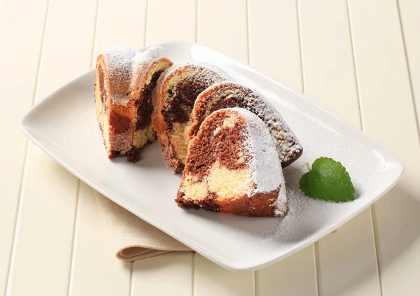 Marmorkuchen — Stockfoto