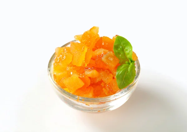 Kanderad citrus skal — Stockfoto