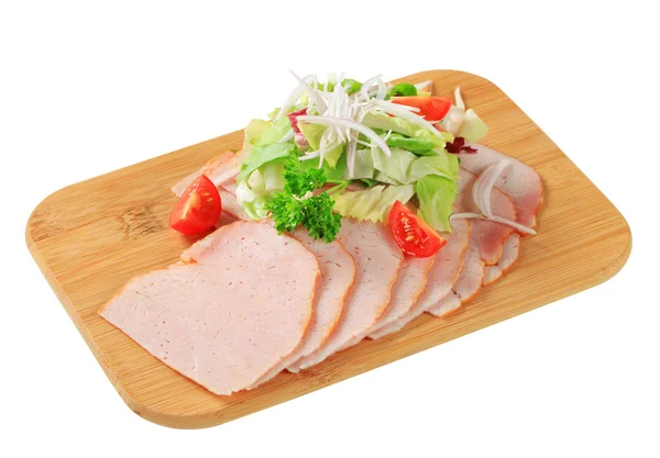 Gesneden Turkije ham — Stockfoto