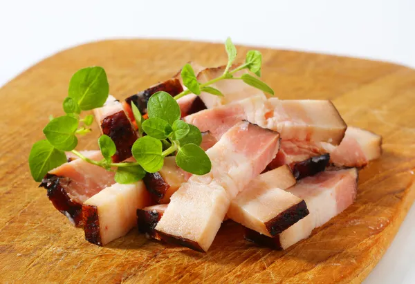 Bacon fumado — Fotografia de Stock