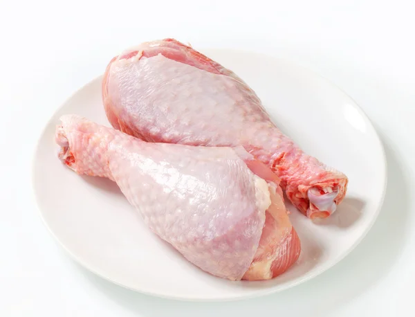 Raw turkey legs — Stock Photo, Image