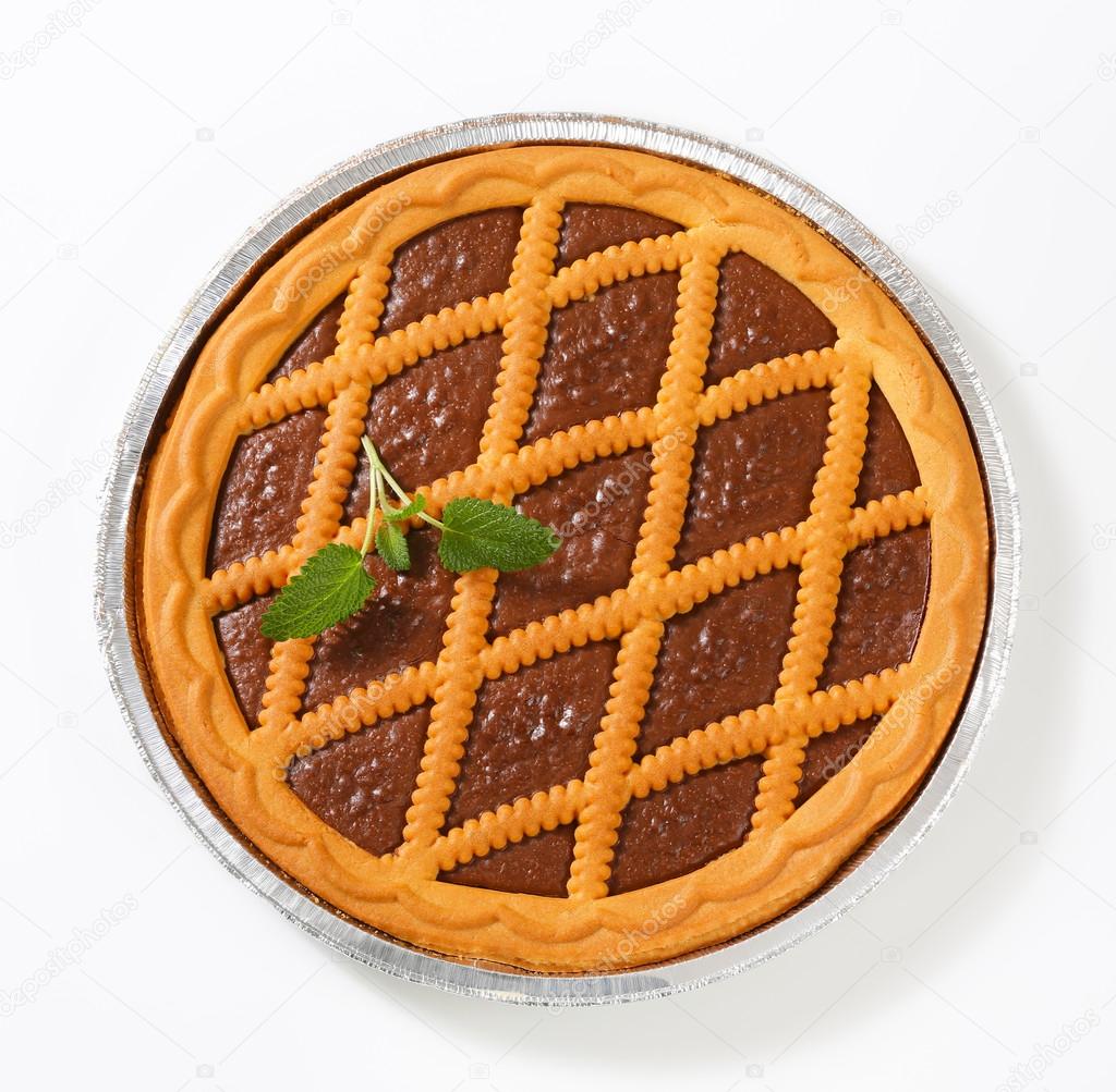 Chocolate crostata