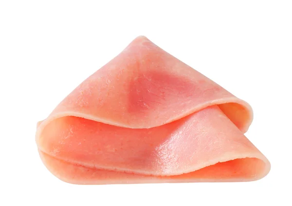 Dun plakje ham — Stockfoto